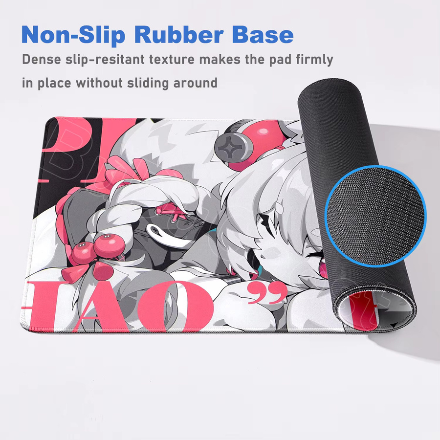 BuDuCoost ZZZ Anime Mädchen Gaming Mauspad XXL Multicolour - Bild 2