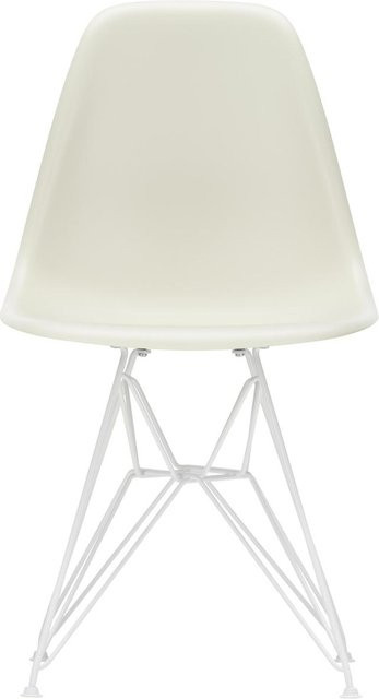 Vitra Outdoor Eames Plastic Chair Dsr in Beige aus Kunststoff mit Drahtverstrebungen - Bild 1