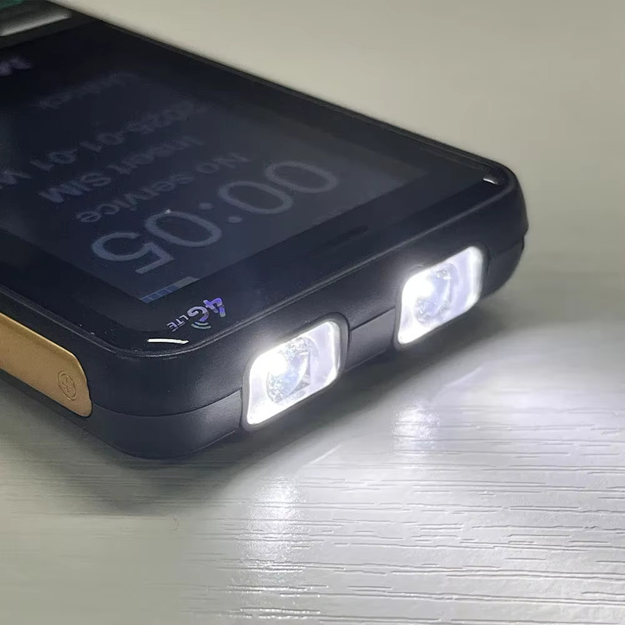 UNIWA MXMID G880 PRO 4G-Funktionstelefon mit 2,4-Zoll-LCD-Display, 6800 mAh Akku und russischer Tastatur in Schwarz - Bild 5