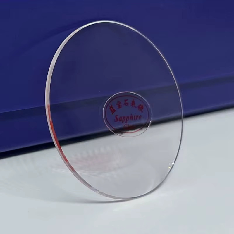 RACDONA Uhrenglas Saphir, flach, 1,0 mm, Durchmesser 11,5–42 mm, weiß - Bild 2