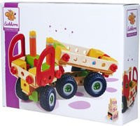 Eichhorn Constructor LKWs Bauteilset Holzteile ab 5 Jahren 135-teiliges Set - Bild 1