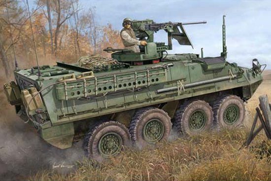 Trumpeter United State Army M1131 Stryker FSV, Fahrzeug, 1:35 - Bild 1