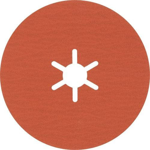 Bosch Flap Disc Fiberscheibe für Metall in Orange, Durchmesser: 100 mm, 25 Stück - Bild 1