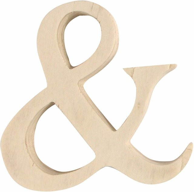 Rico Design Wanddeko Holz Symbol in Natur - Bild 1