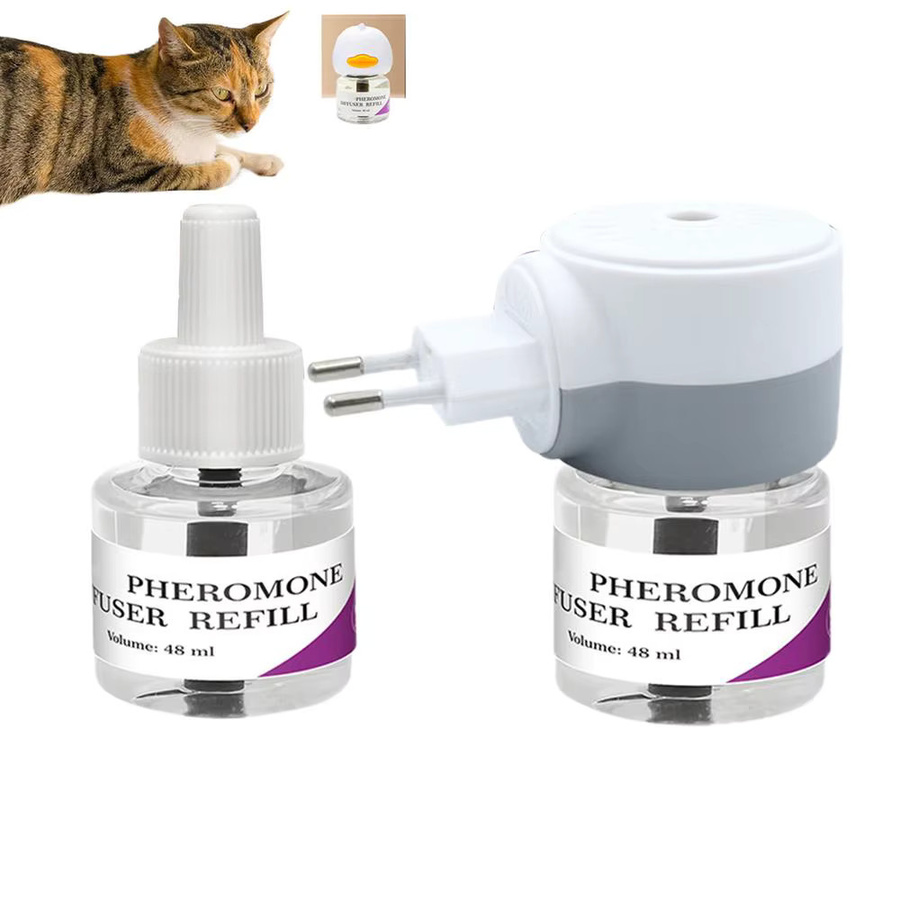 Quiet Comfort Supplies Haustier-Pheromon-Diffusor zur Beruhigung von Katzen gegen Stress - Bild 4