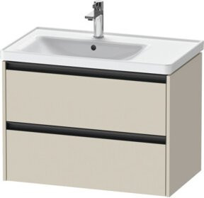 Duravit Waschtischunterschrank Ketho.2 Tau matt, B/T/H: 78,4 x 45,5 x 54,9 cm - Bild 1