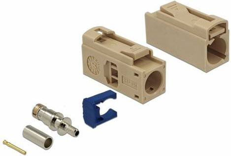 Delock 89693 FAKRA-Steckverbinder in Beige - Bild 1