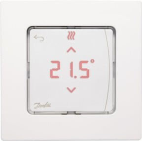 Danfoss Devi Funk-Raumthermostat Aufputz mit Display in Weiß - Bild 1