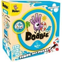 Dobble Waterproof Kartenspiel von Asmodee in Bunt / Mehrfarbig für den Strand - Bild 1