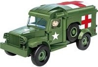 COBI Klemmbausteine Dodge WC-54 Ambulance Konstruktionsspielzeug Zweiter Weltkrieg Maßstab 1:35 - Bild 1