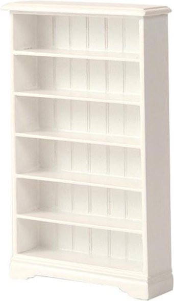 Binchi Outdoor Product Holzschrank Bücherregal Schrank, Miniaturmöbel, Weiß, ab 3 Jahre - Bild 1
