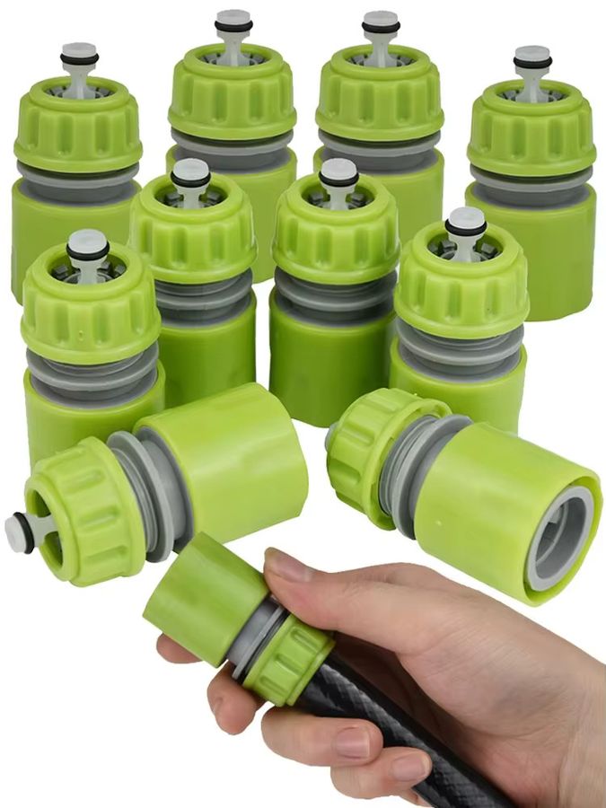 KESLA 10-teiliges Schnellverbinder-Set für Gartenschläuche und Tropfbewässerung, 1/2 Zoll, 16 mm - Bild 4