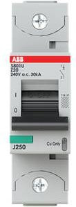 ABB S801U-Z20 Leitungsschutzschalter 20A 240V Grau - Bild 1