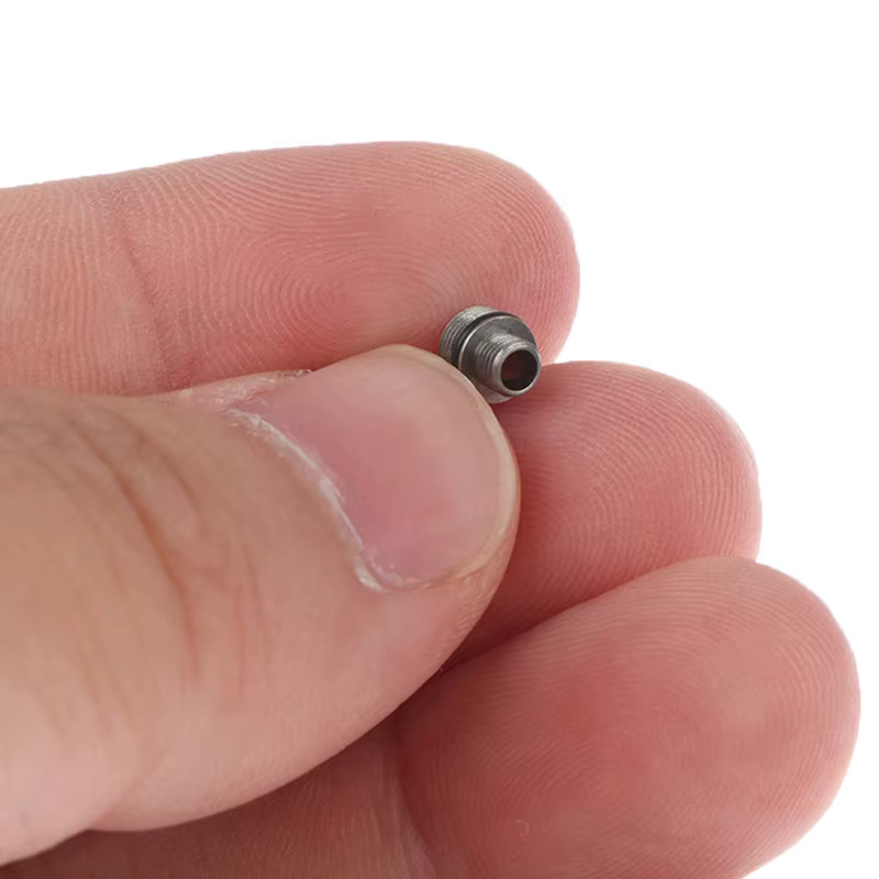 Uhrenkrone Edelstahl, Silber, Unisex - Bild 2