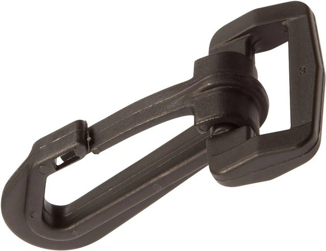 Conacord Karabinerhaken mit Gurtöse aus Kunststoff in Schwarz - Bild 1