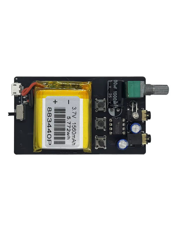 Zishan Z2 HiFi DSD DAC Musik-Player mit ES9018 Kopfhörerverstärker in Schwarz - Bild 5
