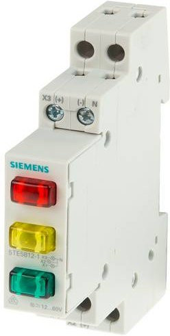 Siemens 5TE5812-1 Leuchtmelder in den Farben Rot, Grün, Gelb und Weiß - Bild 1