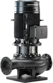 Grundfos Trockenläuferpumpe TP GLRD-BQQE 65-720/2, 22 kW, PN 16, DN 65, 3x 400 V, Schwarz - Bild 1