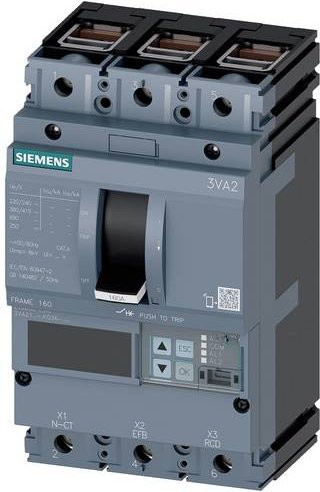 Siemens 3VA2125-0KQ36-0AA0 Leistungsschalter MCB in Grau - Bild 1