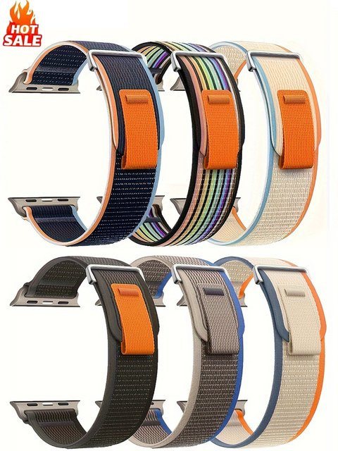NEY Uhrenarmband Trail Loop Strap, Nylon, Schwarz, Unisex - Bild 1