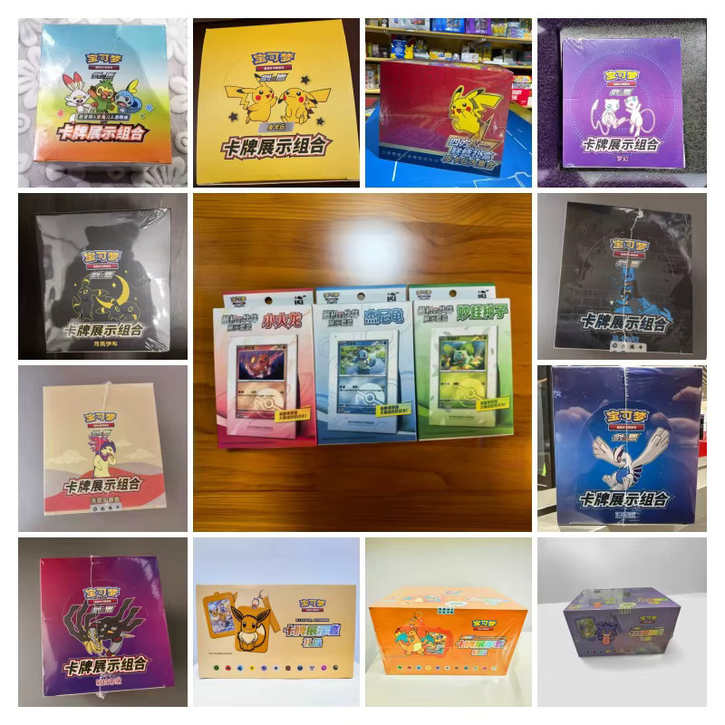 Bandai Pokémon Display Set, Fantasy, Pappe / Karton - Bild 1