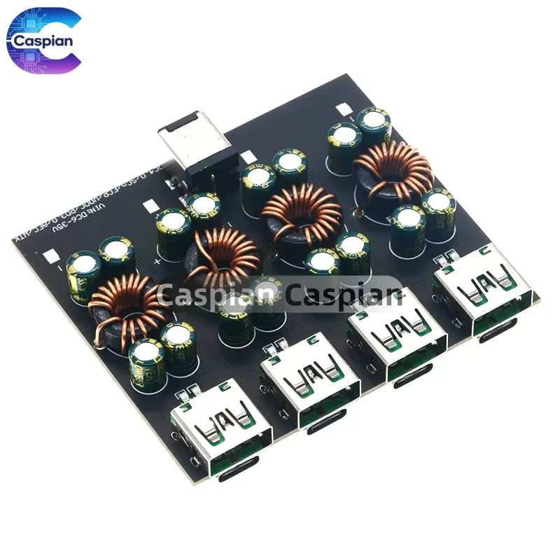 USB Typ-C Schnellladegerät Modul mit 4-Wege-Funktion SW3518 / SW3516 für Huawei, Schwarz - Bild 2