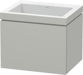 Duravit Waschtischunterschrank L-Cube c-bonded, wandhängend, Breite: 60 cm, Tiefe: 48 cm, Höhe: 50 cm - Bild 1