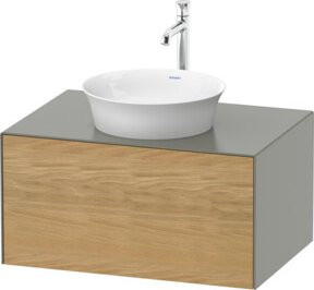 Duravit Waschtischunterschrank White Tulip matt B: 75,1 cm, T: 41 cm, H: 41 cm - Bild 1