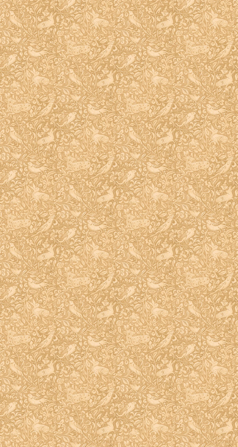 Mulberry Home Tapete Hedgerow in Beige mit floralem Art Nouveau Design und botanischen Motiven aus Vlies - Bild 1