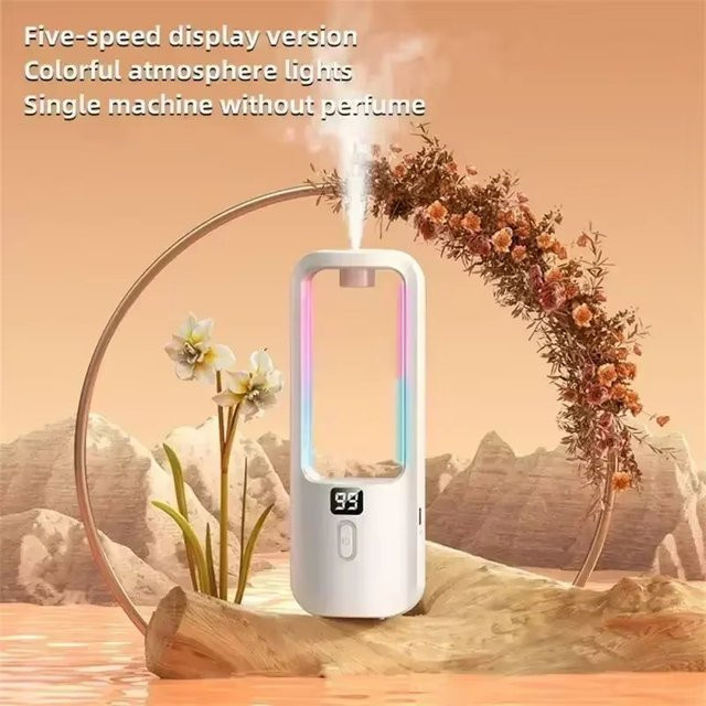 NOCCLILI Aroma-Diffusor als Duft-Luftbefeuchter für Aromatherapie in Weiß - Bild 1