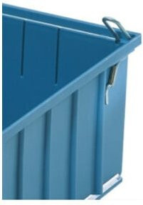 Sicherungsbügel für Regalkasten Industrial Quality Supplies Blau Breite: 11,7 cm, 10 Stück - Bild 1