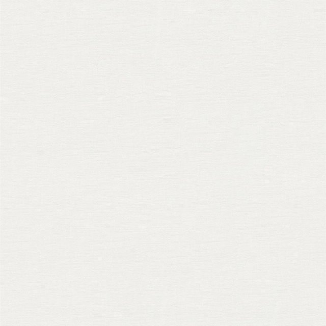 Profhome Tapete Uni Matt Weiß Non-Woven, B: 0,53 m x L: 10,05 m - Bild 1