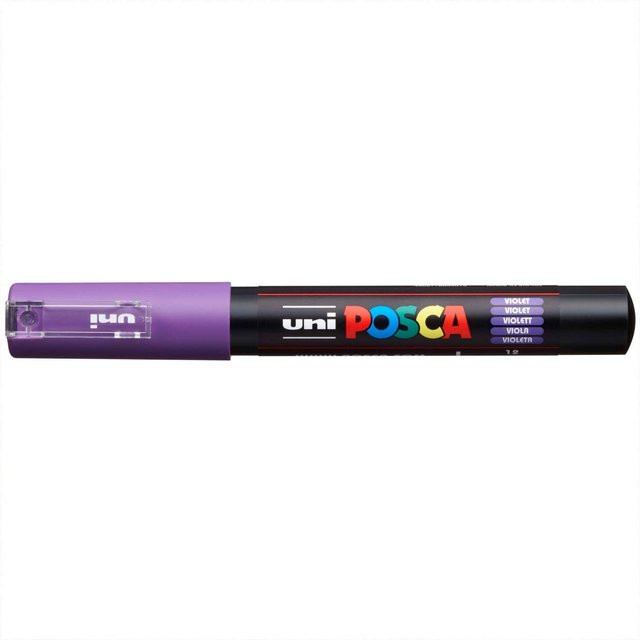 POSCA Marker PC-1MC Permanent Marker in Violett mit 0,7-1mm Spitze - Bild 2