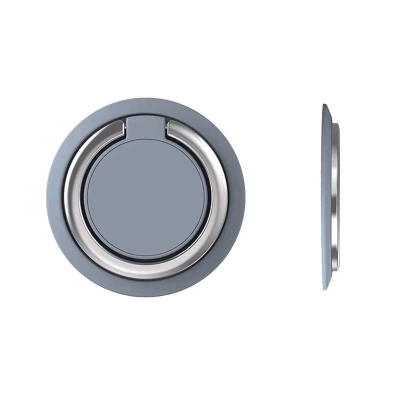 WSSHE Universal Finger Ring Halter für dein Smartphone in Grau mit 360 Grad Rotation - Bild 5
