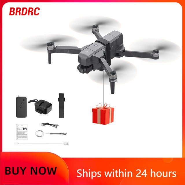 BRDRC Airdrop-System für DJI Mini 4K, Mini 4 Pro, Air 3, Mini 3 Pro, Mavic 3 und Mavic Pro zur Rettung und zum Versenden von Gegenständen - Bild 1