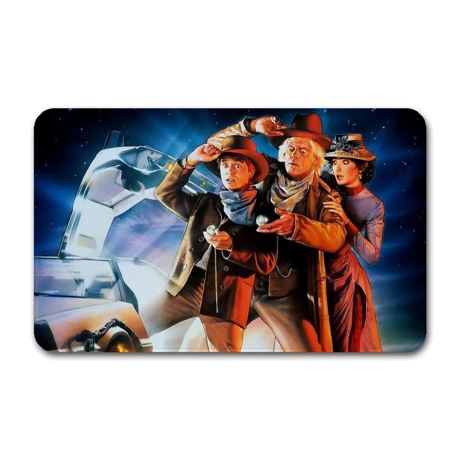 Fußmatte Back To The Future im Nordic Stil, Rechteckig, B/B: 60 x 40 cm, Multicolour - Bild 6