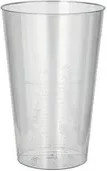 Papstar Trinkbecher Tumbler transparent 400 ml - Bild 1