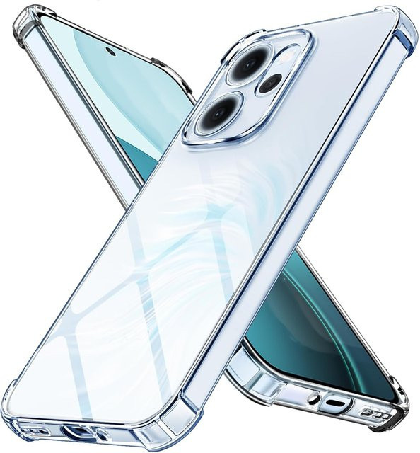 Stoßfeste TPU Schutzhülle für OPPO Reno 14 Pro, 14F und Reno14 F 5G in Transparent - Bild 1