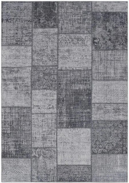 Vercai Rugs Teppich Fenix Patchwork in Grau und Beige, B: 80 cm, L: 150 cm - Bild 1