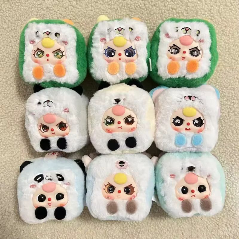 TAKARA TOMY Baby drei kleine Mahjong Plüsch Blind Box, Plüsch Puppe - Bild 2