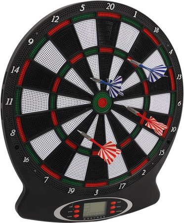 Fishine Elektronische Dartscheibe, Dartboard Set, gray