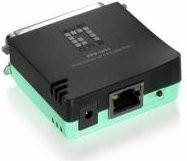LevelOne FPS-1031 Druckserver mit Parallelanschluss und 10/100 Ethernet in Schwarz - Bild 1