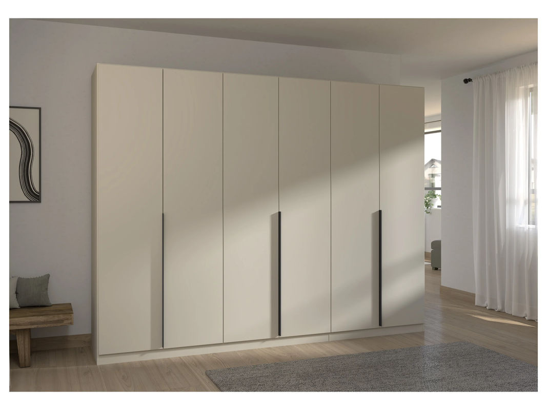RAUCH ORANGE Drehtürenschrank Alabama in Beige-Champagner mit integrierten Schubladen, B: 271 cm, H: 210 cm, T: 54 cm - Bild 2