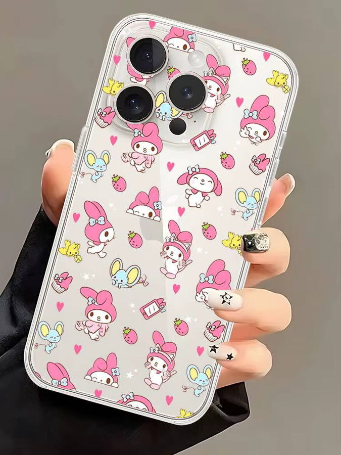 Mesuca Handyhülle M-Melo-dys für iPhone 17 16 15 14 13 12 11 Pro Max Plus Air X XR XS Transparent Klar - Bild 4
