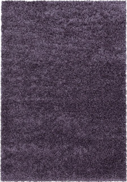 Ayyildiz Hochflorteppich Sydney modern in Violett, B: 140 cm, T: 200 cm - Bild 1