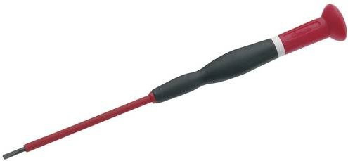Cimco VDE Schlitz-Schraubendreher in Weiß und Rot mit 2,5 mm Klingenbreite und 75 mm Klingenlänge - Bild 1