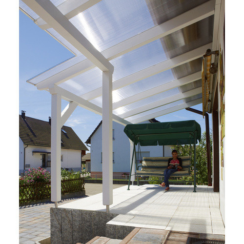 GUTTA Dachplatte aus transparentem Polycarbonat, B: 98 cm, H: 1,6 cm, L: 200 cm - Bild 3