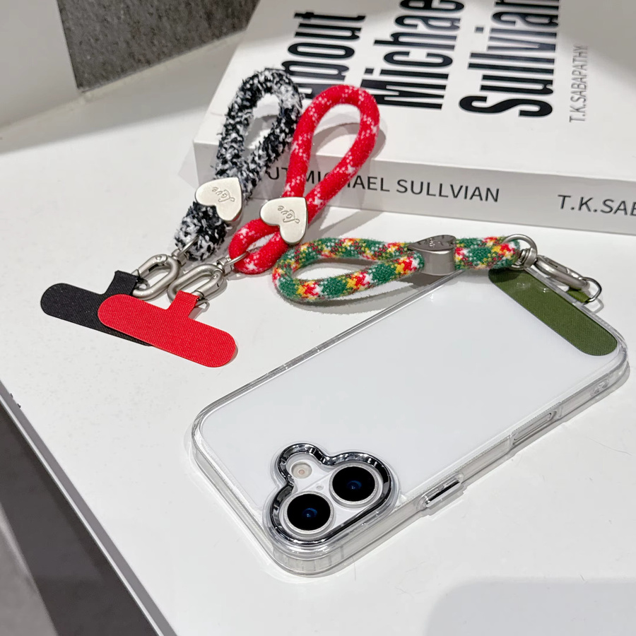 ZHANZHI Handy-Lanyard, herzförmiges Armband, Unisex - Bild 2