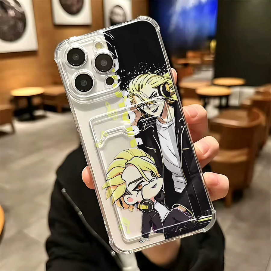 Funko D-Dr.STONE S-Senku Ishigami Kartenhalter-Hülle für iPhone 11 bis iPhone 17 Pro Max in Multicolour - Bild 2