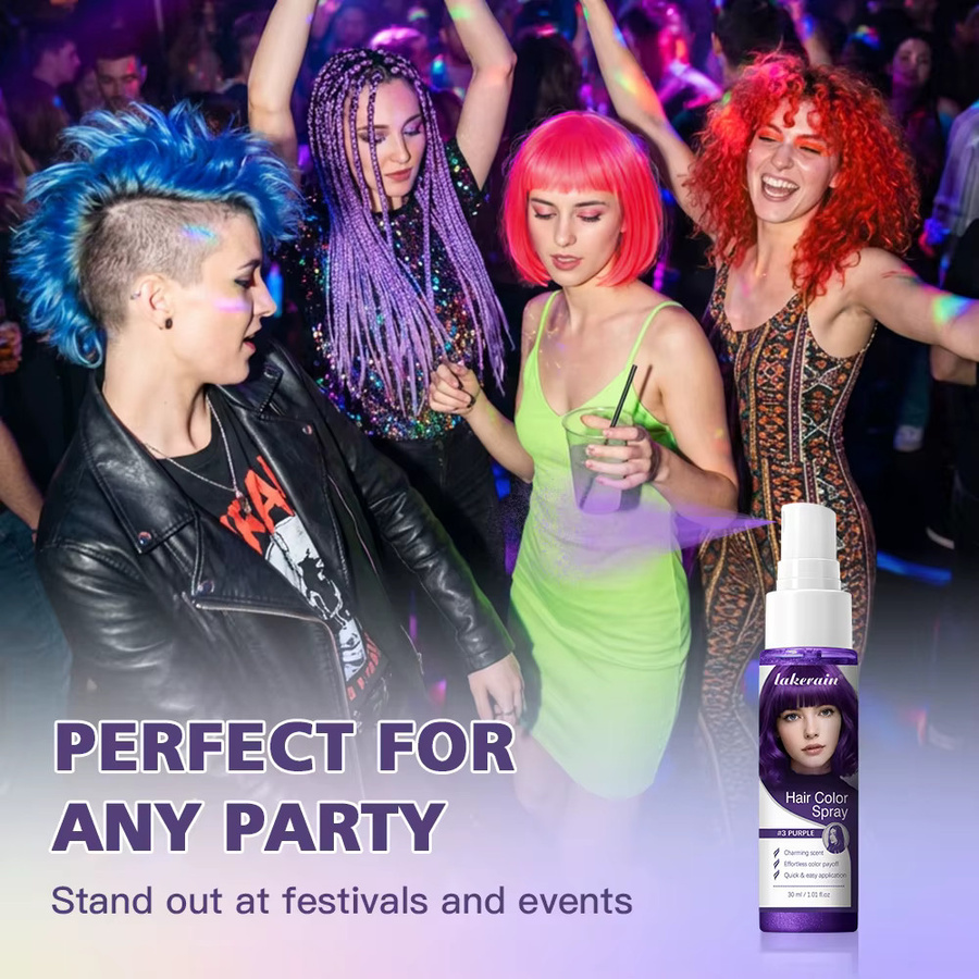 Lakerain Haarfarben-Spray, Mehrfarbig, Unisex - Bild 6